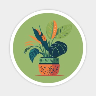 Cute Houseplant Magnet